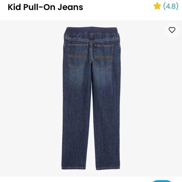 NWT Carter’s Dark Blue Denim Jeans - Picture 2 of 6